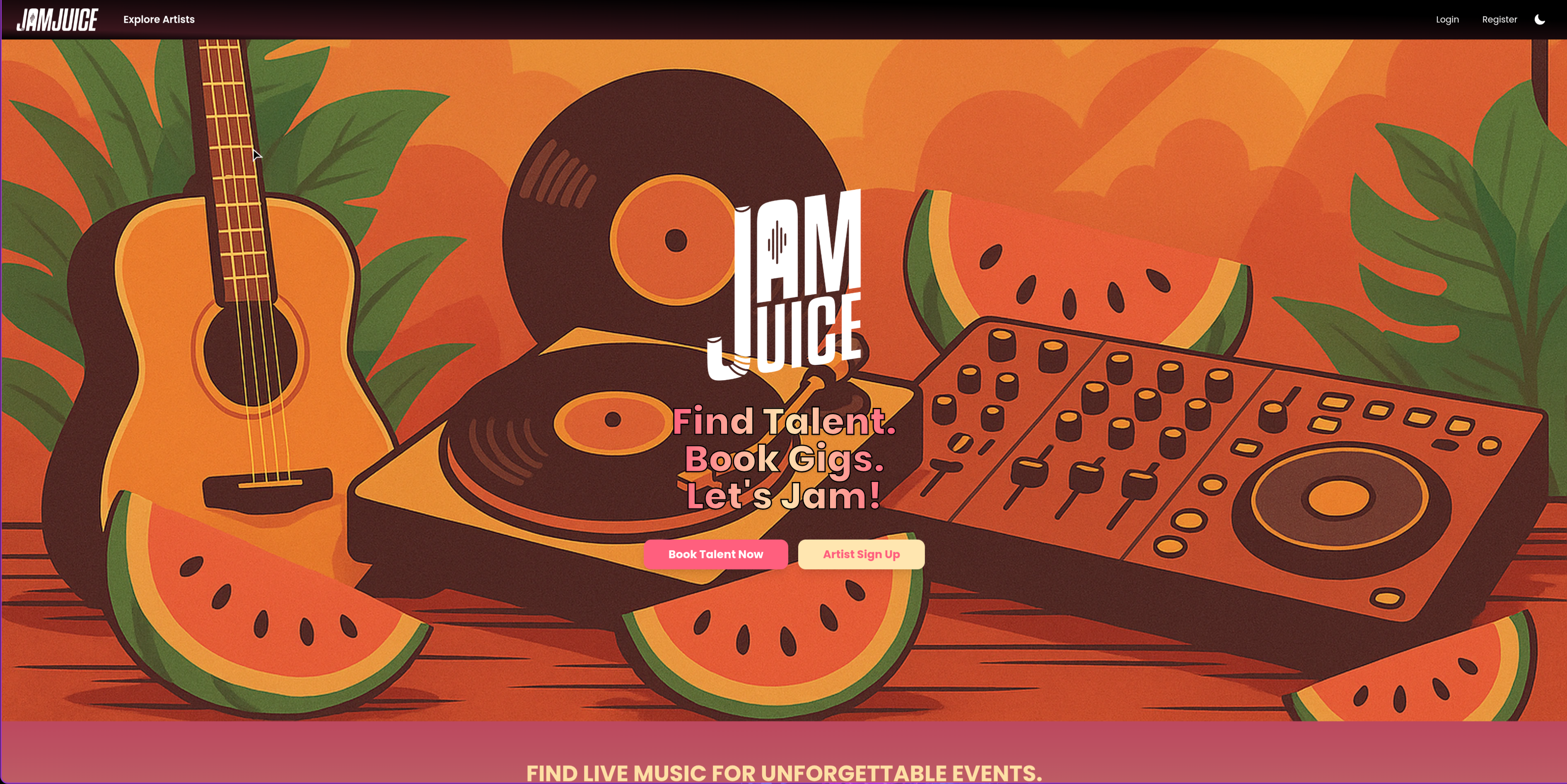 JamJuice Inc. screenshot